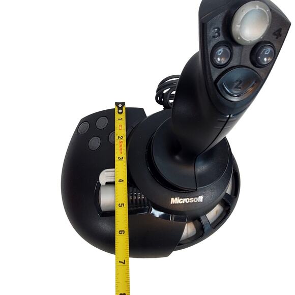 Microsoft Sidewinder Precision 2 Joystick PC Controller with Original Box Manual - Picture 14 of 15